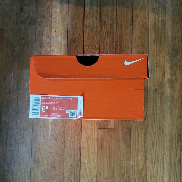 Nike React Infinity Run Flyknit 2 Running Shoes - 8.5 - Picture 7 of 12